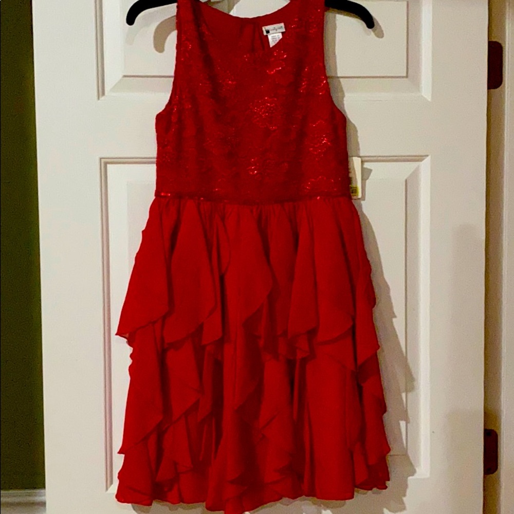 Red dress